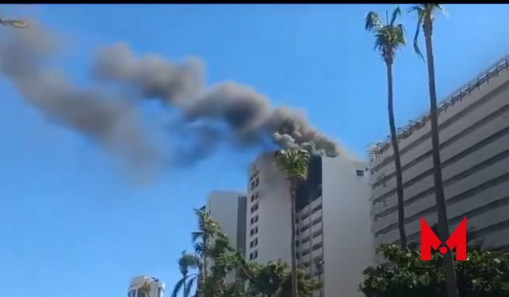 Incendio En Hotel Emporio De Acapulco Video Metropolitano Edomex