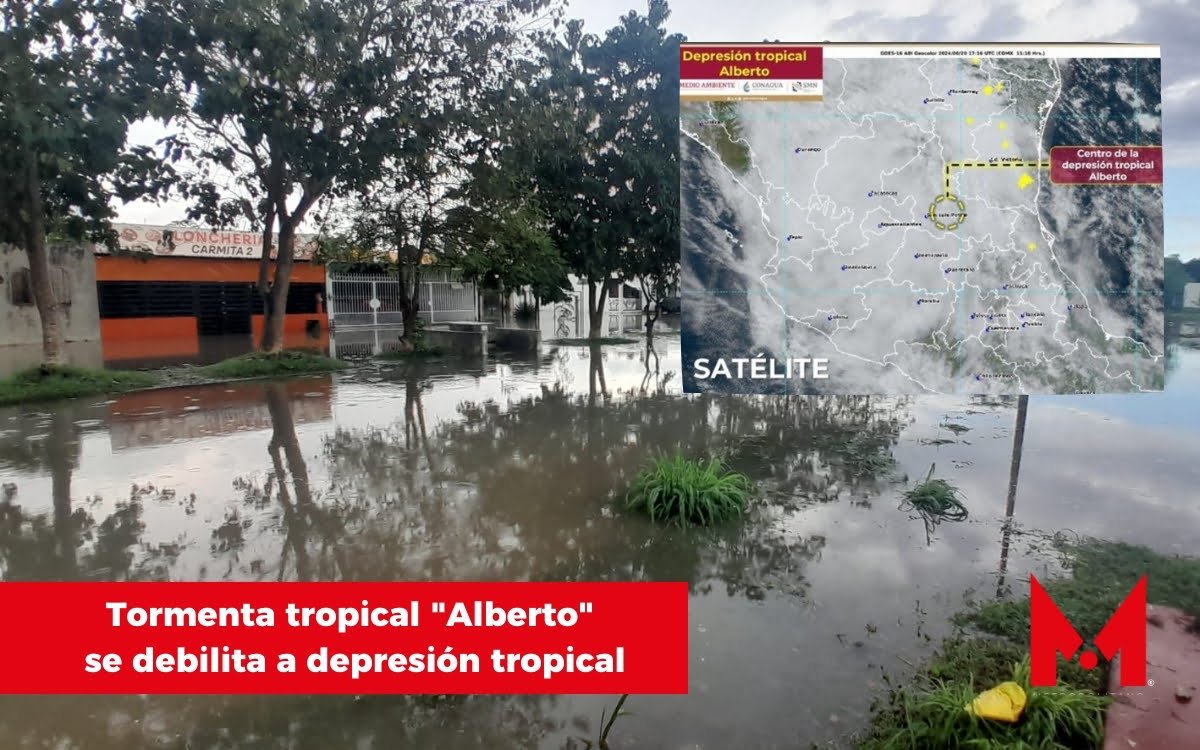 Tormenta Tropical Alberto Se Debilita A Depresi N Tropical