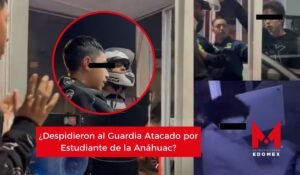 ¿Despidieron al guardia atacado por estudiante de la Anáhuac?