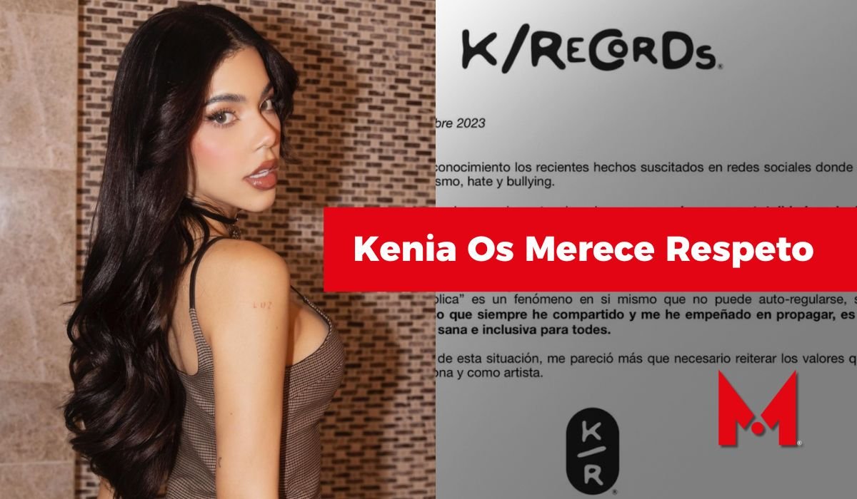 Kenia Os merece respeto, cantante responde a ataques racistas