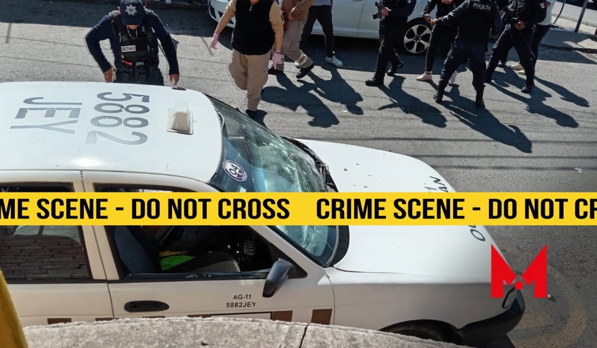 Asesinan a balazos a Taxista en Santa Mónica, Ocuilan