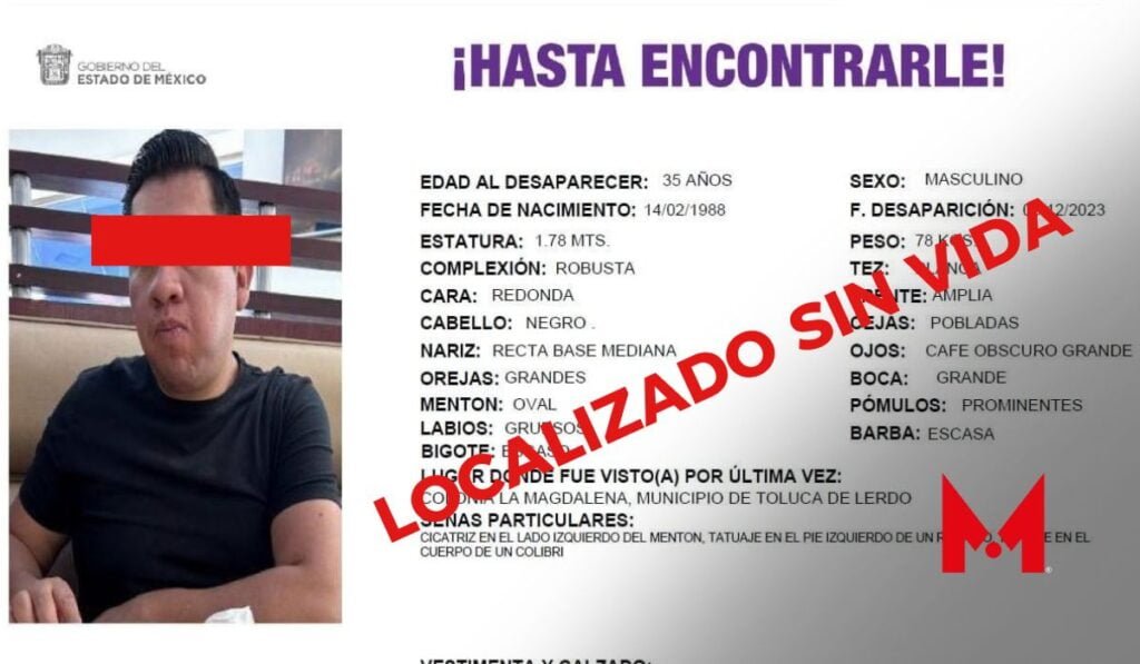 Hallan sin vida al Chef del Fiscal del Edoméx