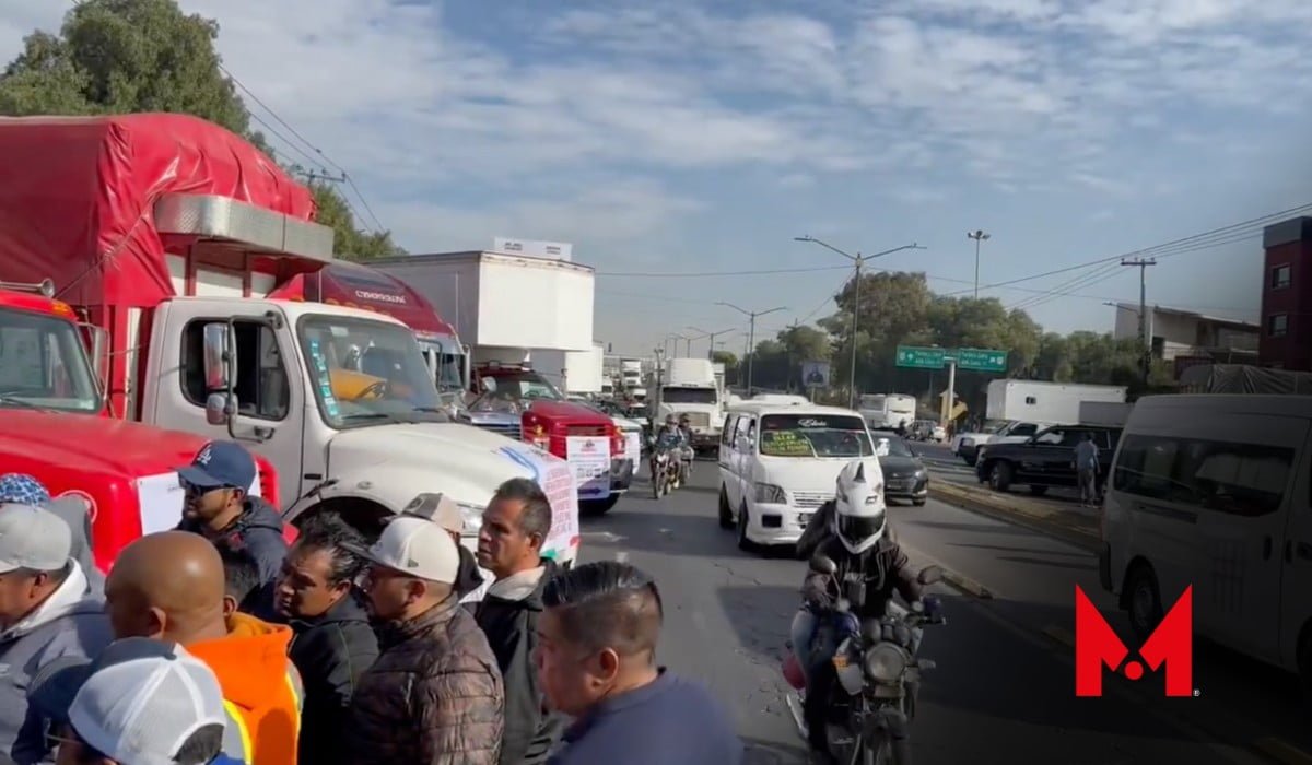 Estas son las carreteras afectadas por paro de transportistas este 15 de febrero