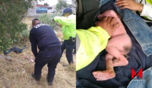 Abandonan a bebé recién nacido en baldío de Metepec