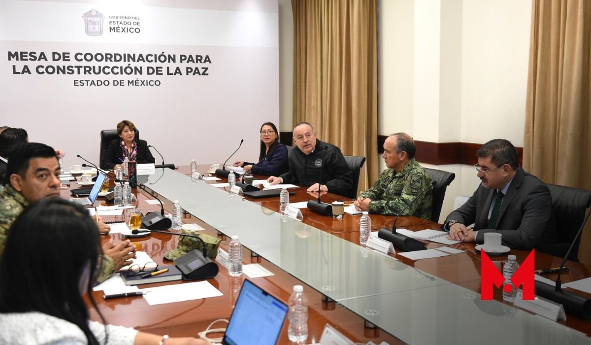 Gobierno de Edomex realiza mesa de coordinación para asegurar la paz
