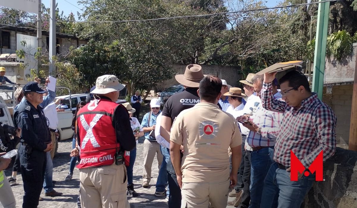 Tras alerta amarilla por Popocatépetl; recorren rutas de evacuación