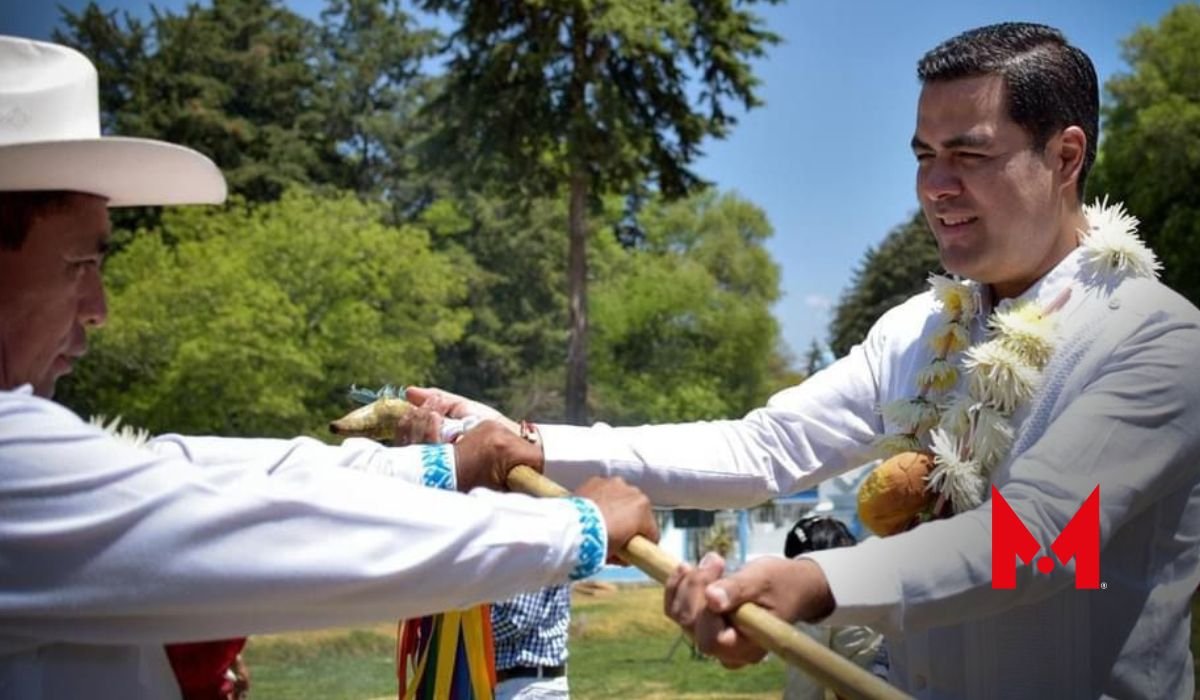 Alcalde de Almoloya de Juárez, Participa en el Festival del Quinto Sol y el Encendido del Fuego Nuevo