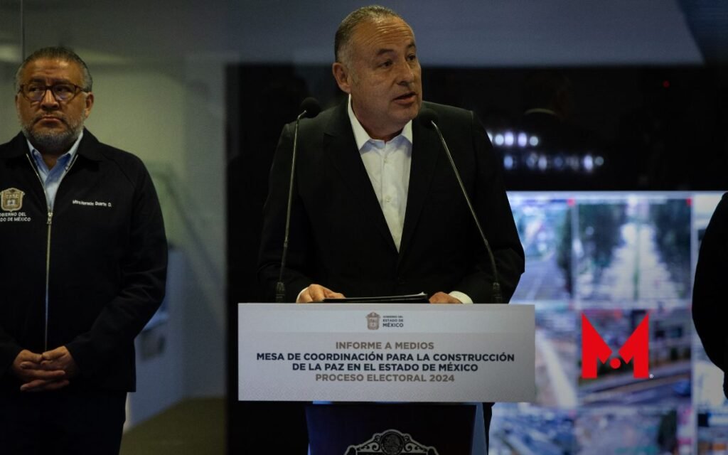 Delfina Gómez presenta operativo de seguridad para elecciones en Edomex