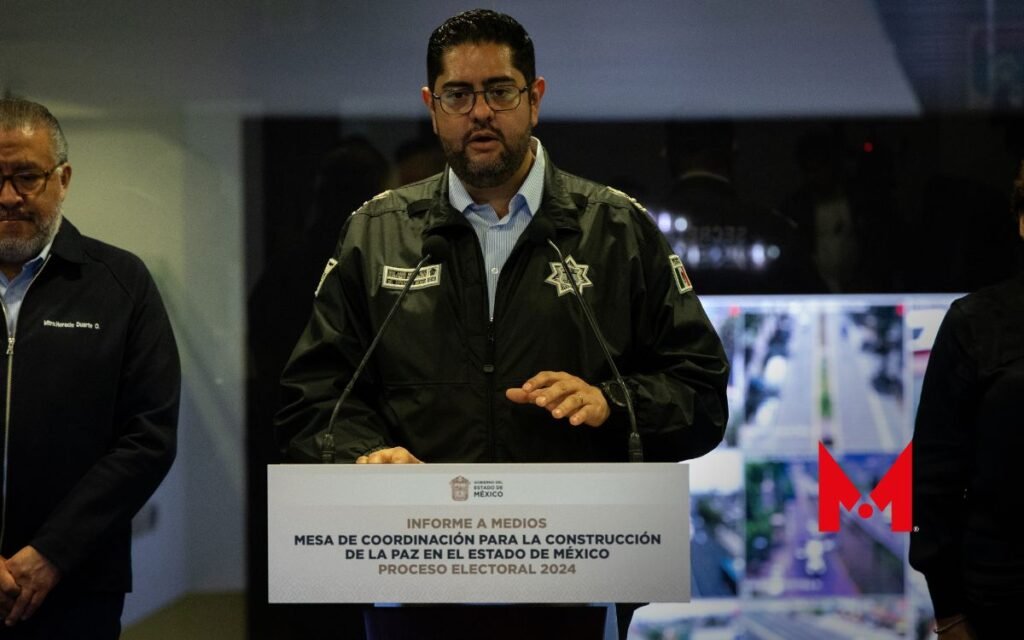 Delfina Gómez presenta operativo de seguridad para elecciones en Edomex