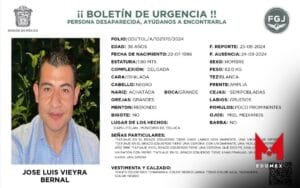 José Luis Vieyra continúa desaparecido, amplían búsqueda