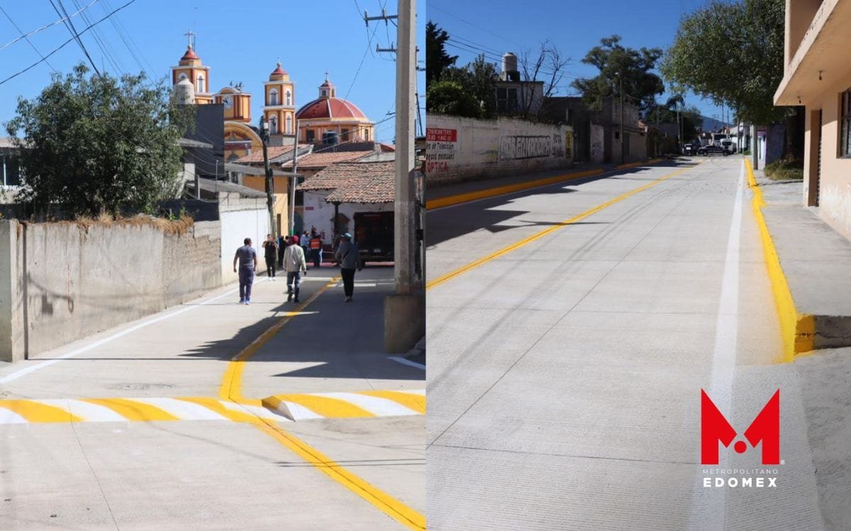 Manuel Vilchis rehabilita la avenida Tejalpa